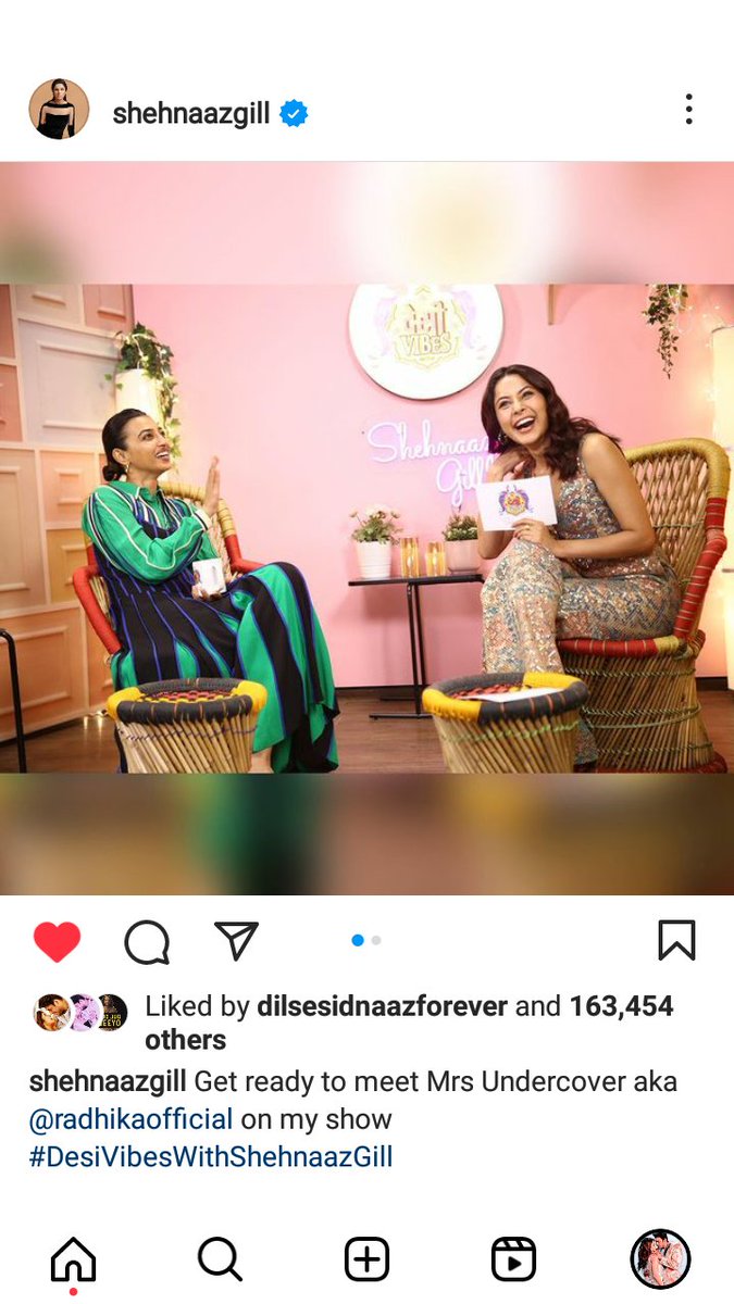 ByNitesh's tweet photo. Shehnaaz New Posted In IG
#DesiVibesWithShehnaazGill next guest is the #RadiKaApte
So Excited to watch the episode
Golike comment share & save
https://t.co/Y9rdEWKVM2 https://t.co/pUZmSQ5GBm