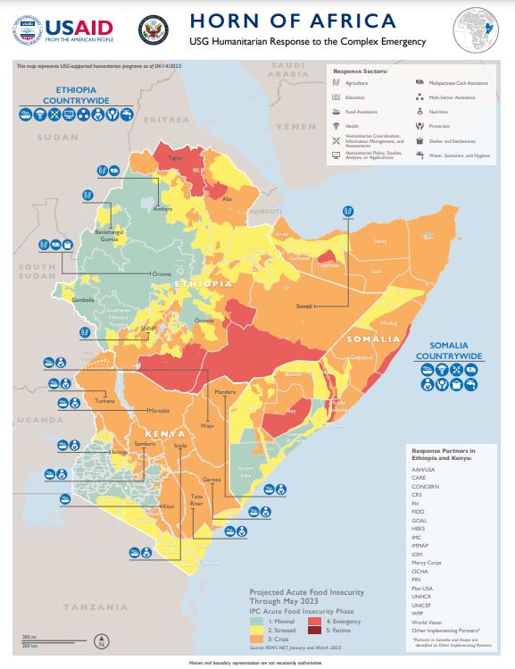 NEW #HornOfAfrica FACT SHEET has details on deadly floods that've displaced 140K ppl in Somalia & 40K households in Ethiopia + Kenya. See how 🇺🇸 support is helping ppl who’ve been suffering from yrs of drought & now face add'l needs from heavy rain. usaid.gov/humanitarian-a…