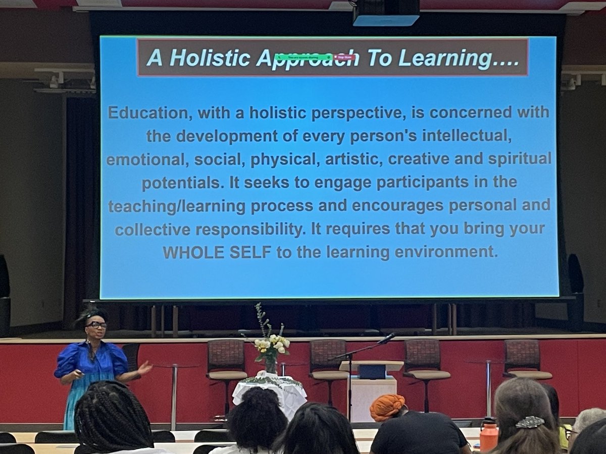 How I am and Who I am has nothing to do with my degree…. Shawnee Benton Gibson