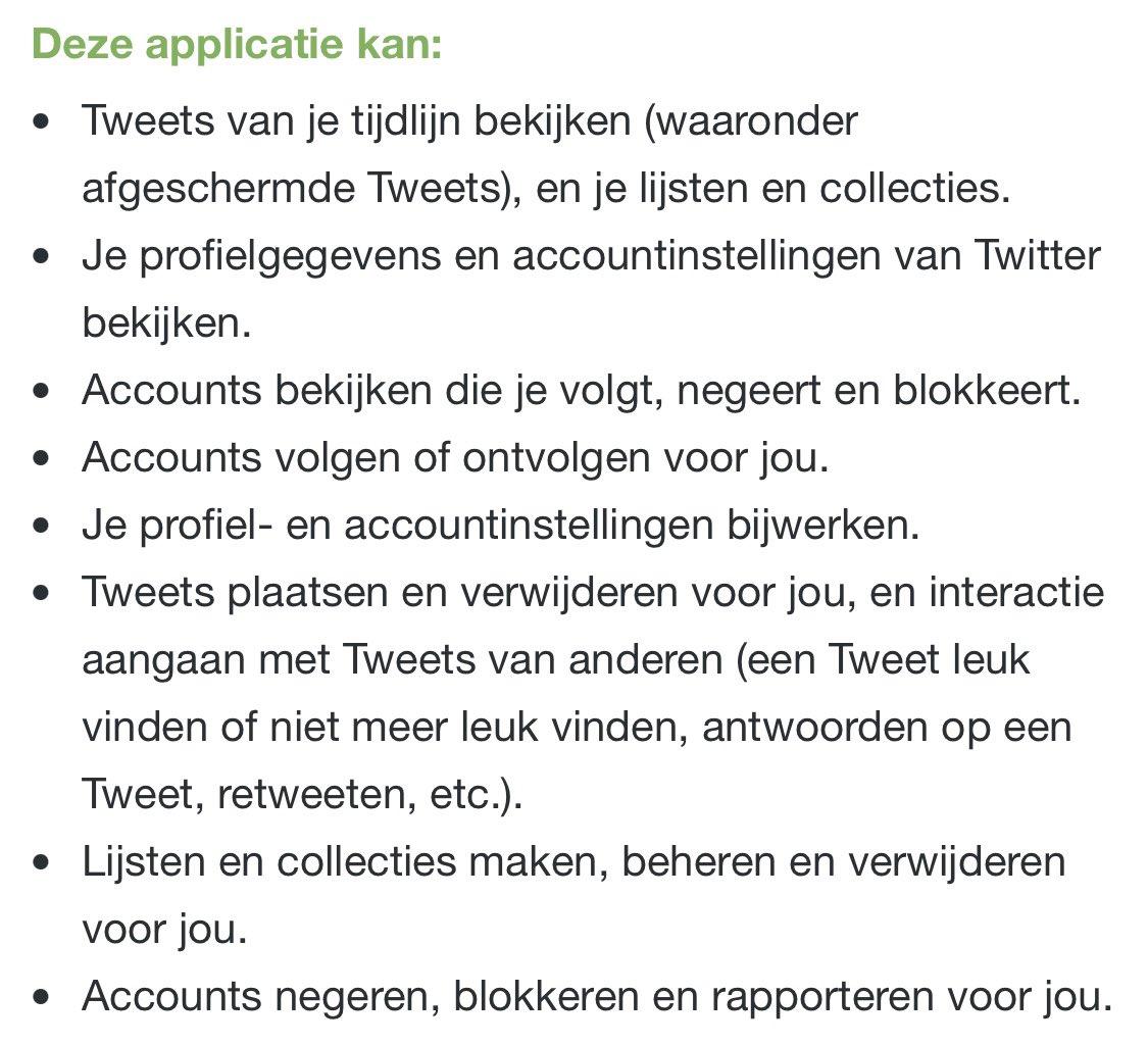 Geinig. Dacht ik. Een tweetje krijgen op mijn tl bij doorkomsten van een bekende die meeloopt met de marathon in Rotterdam. Maar wtf: deze autorisatie lijkt me bizar buitenproportioneel! Dit kan écht niet <a href="/MarathonRdam/">NN Marathon Rotterdam</a> !! 😳
