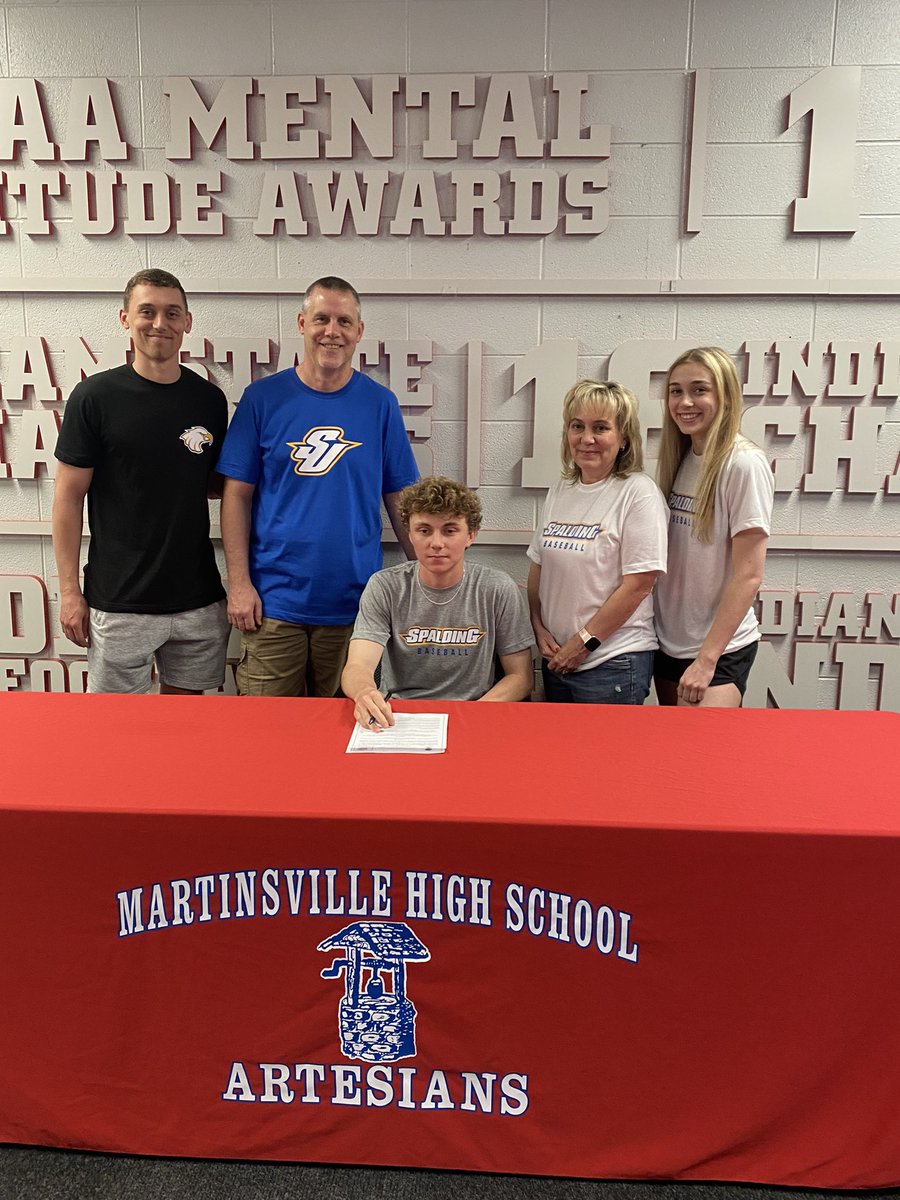 ArtesianNation's tweet photo. Congratulations Will Bastin on your academic and baseball commitment to Spaulding! @MSDMartinsville @ericbowlen @ArtesiansUnited @BellCatMHS @AwesomeArties https://t.co/gPzNSu2JPL