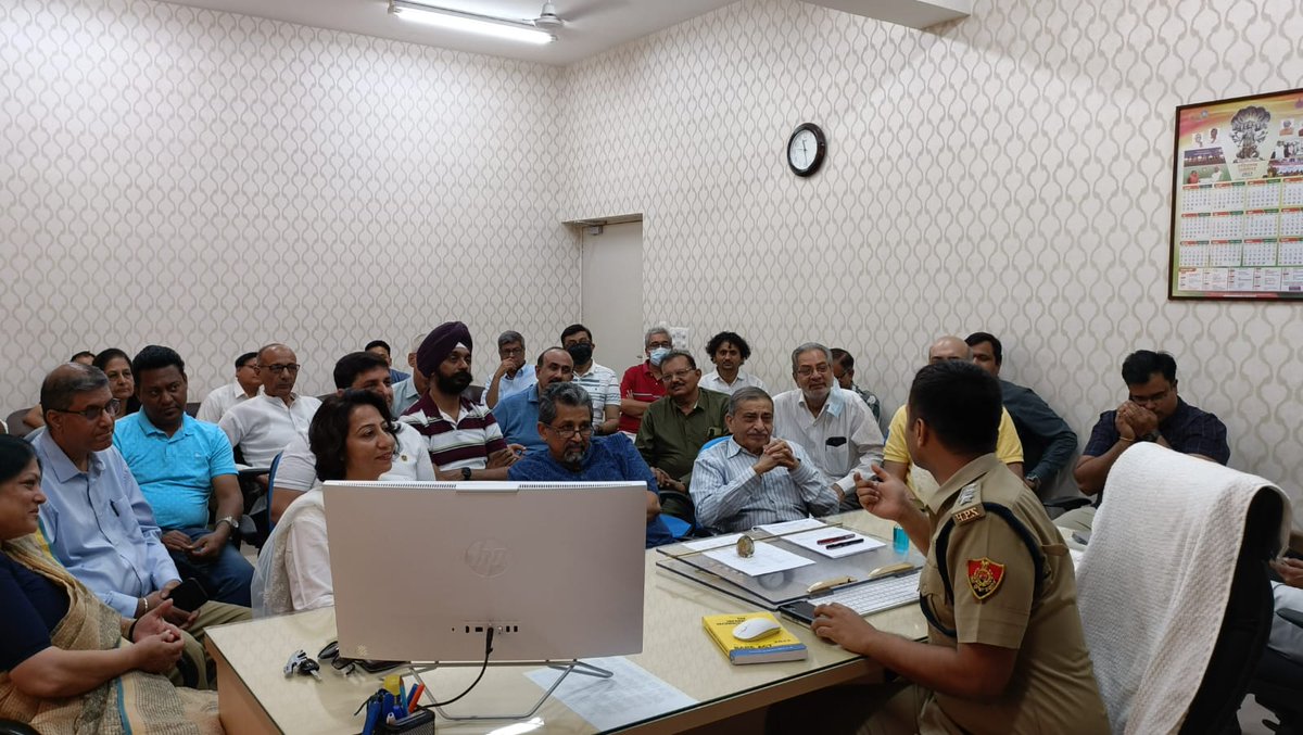 cyberpoliceggm's tweet image. Cyber Awareness Session For RWA Organised by  Gurugram cyber police at sec 43 cyber police station, along with our Cyber Security Organisation(CSO) team
#cyberawareness
#cybersecurity
#cyberpoliceggm
#cybersecurityofficer
#gurugrampolice @gurgaonpolice @mlkhattar @DGPHaryana