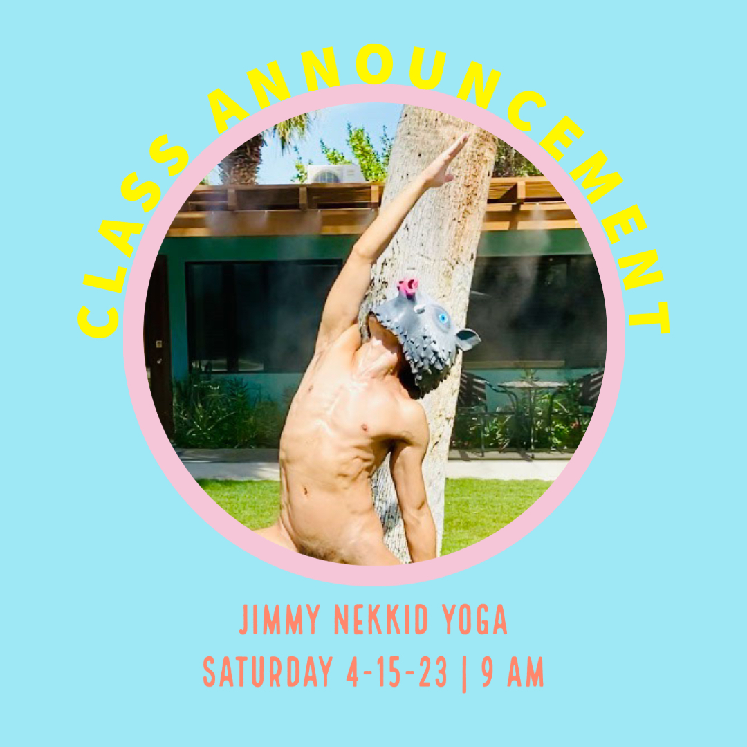 JimmyNekkidYoga's tweet photo. Thank you naked yogis for signing up. The class is full. I hope you can join me in my next Spring Has Sprung Naked Vinyasa class in Palm Springs.
ππ§ββοΈπΏπ·πΈ
#nakedyogaformen #nudemenyoga #nakedwellness #malephysique #noclothes #normalizenudity #normalizesexuality #malebonding https://t.co/FKSzNwWsVc