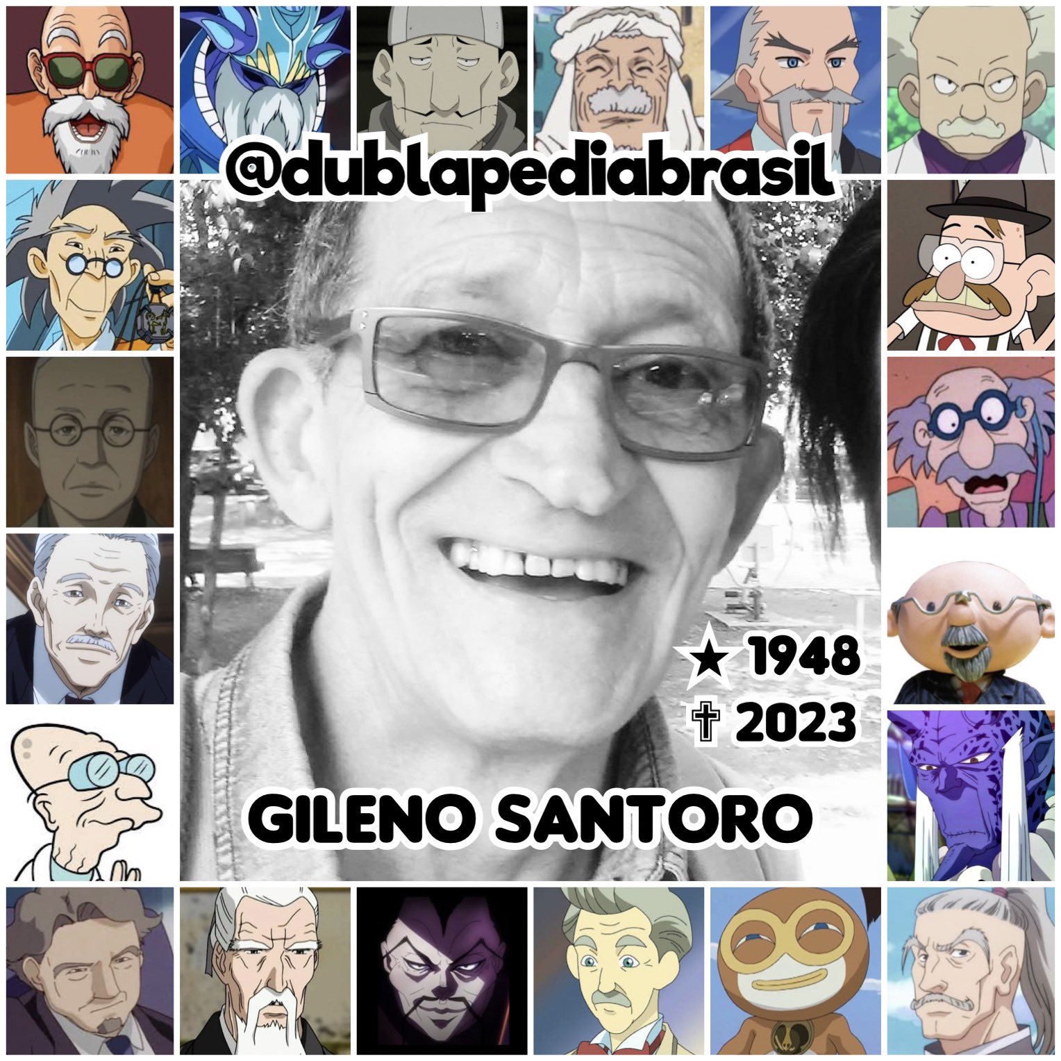 Morre Gileno Santoro, dublador de 'Dragon Ball Z' e outros desenhos