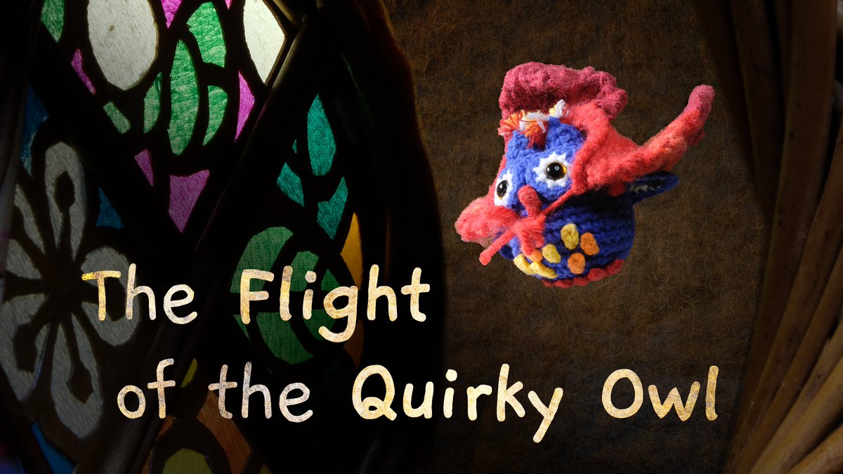 Here's a new teaser of a short stop-motion I'm working on, with adventures of the little crochet owl from our game "ODGŁOS" 🦉❤️📽️
youtube.com/watch?v=L6qJWV…
I'll be really grateful if you can support this project and help make it happen! ko-fi.com/holypangolin

#art #animation