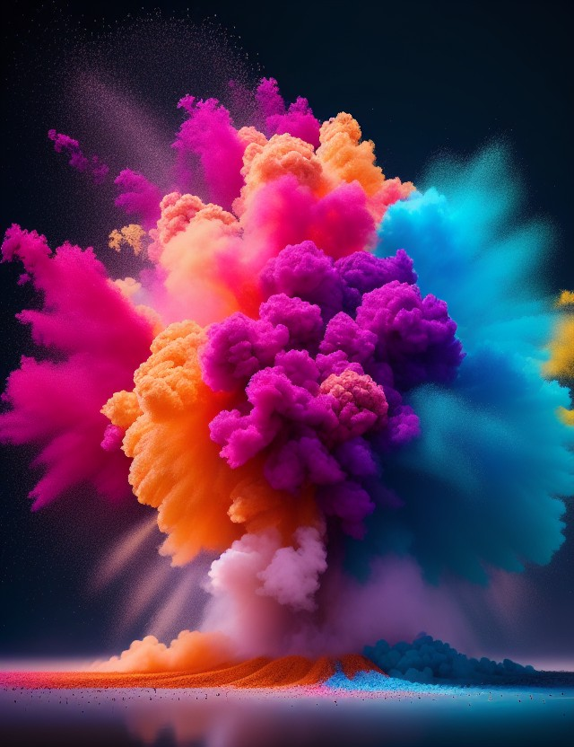 Color Bomb Explosion iPhone Wallpaper - iPhone Wallpapers : iPhone  Wallpapers in 2023