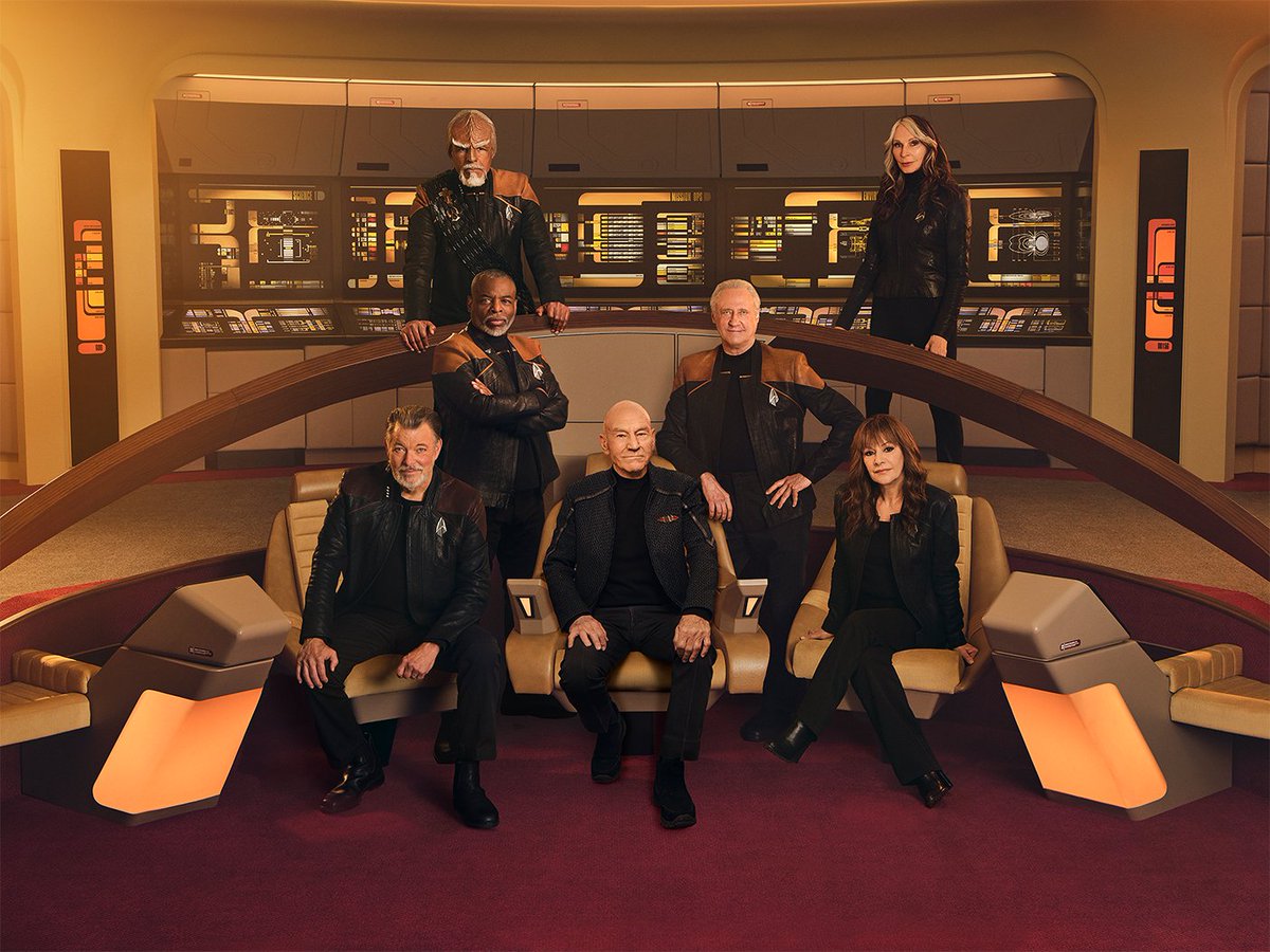 TrekCore's tweet photo. "We're the crew of the USS Enterprise... where you go, we go."

#StarTrek #StarTrekPicard https://t.co/yEjW8aRPFT