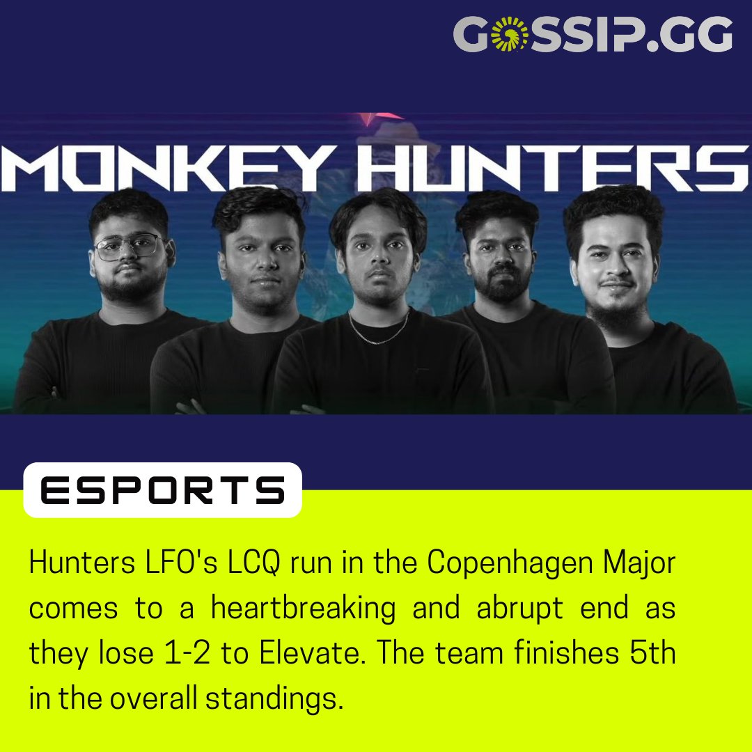 GOSSIP_GG1's tweet photo. Despite winning the first round and taking the lead, Hunters LFO fall to Elevate in the next 2 rounds of a hotly contested match.
@HuntersLFO @ElevateGG @R6esportsSA @R6esports
#HuntersLFO #ElevateGG #RainbowSix #R6Asia #esports #Gossip #GossipGG https://t.co/77FqmKtEle