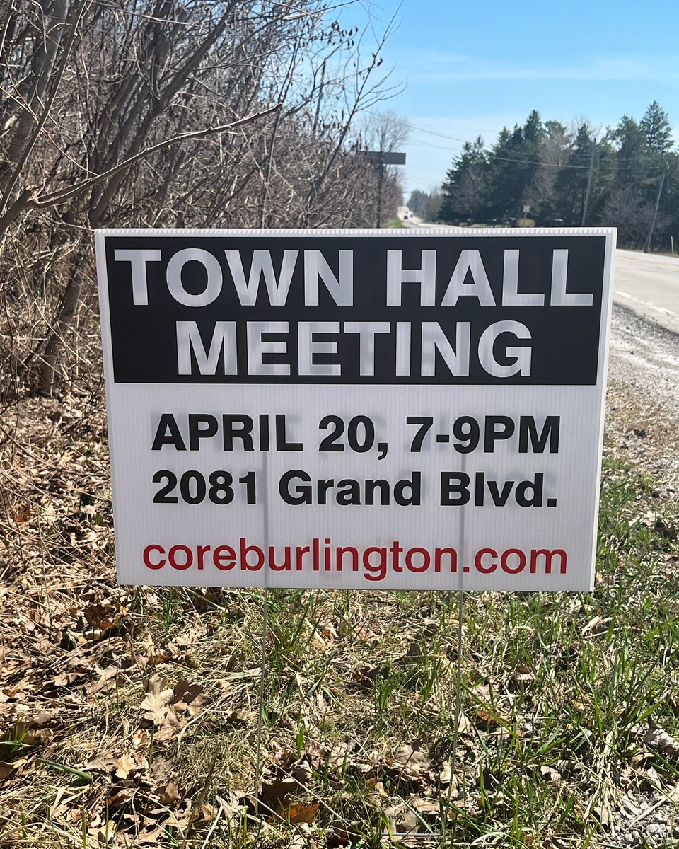 Conserving Our Rural Ecosystems of Burlington Inc. tweet media