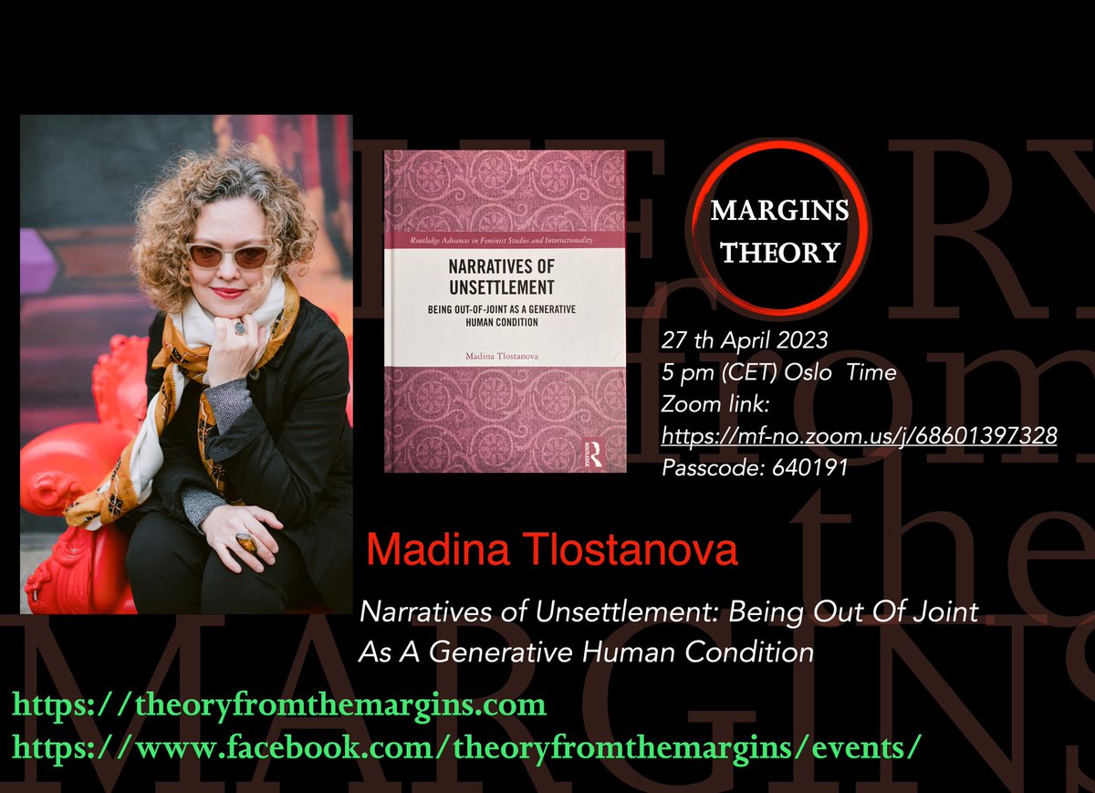 Theory from the Margins tweet media