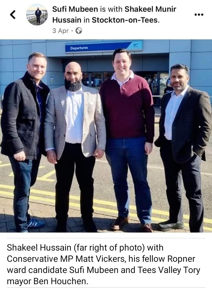 @ChilliRed @SimonClarkeMP @BenHouchen @Conservatives Well....Ben seems to be supporting local candidate #ShakeelHussain.......#antisemitism