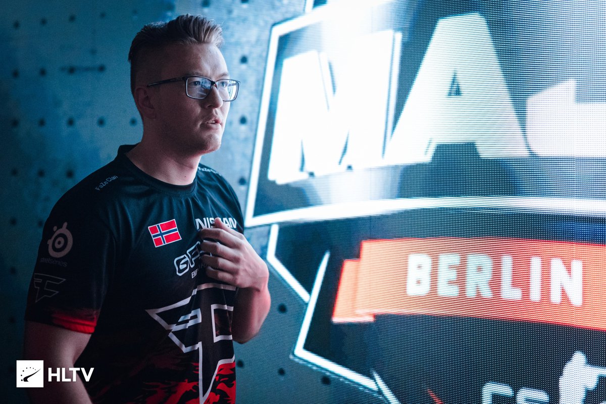 HLTVorg's tweet photo. He will be there no matter what

@FaZeClan have qualified for all 12 Majors since opening their CS:GO division in early 2016 and every time this man was on the team 

🇳🇴👑 @FaZe_rainCS