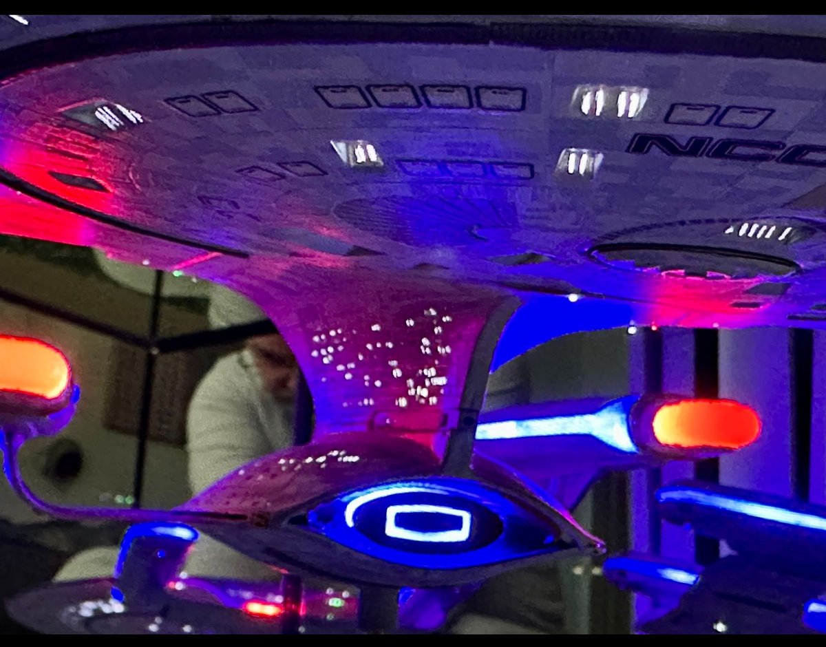 JJModelMaking's tweet image. Oh yes. She&apos;ll fly...
#StartrekPicardSeason3 #Ussenterprised #Galaxyclass