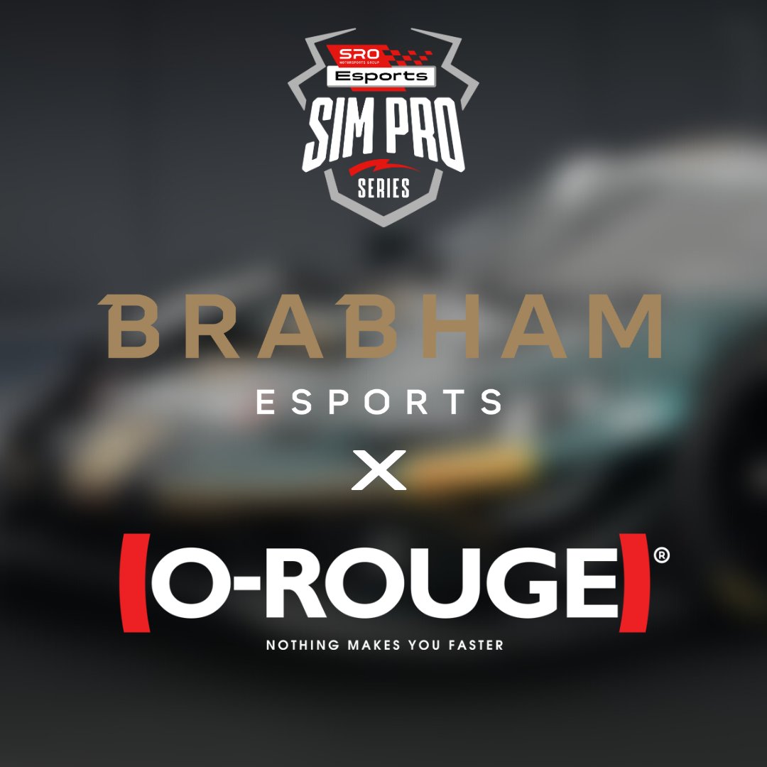 So happy to announce that <a href="/BrabhamOfficial/">Brabham</a> Esports team have teamed up with o-rouge.com as sponsors for the <a href="/GTWorldChEu/">GT World Challenge Europe Powered by AWS</a> Esports Pro Sim Series.

Thanks to Tom and Koert for helping make this happen and looking forward to seeing how our drivers get on!