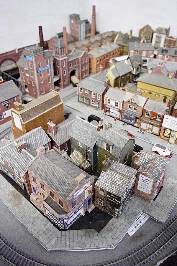 Model of Walthamstow, London. Undated. English. Collection of Walthamstow Pump House. Photo credit: The Gentle Author. via spitalfieldslife.com. <a href="/thegentleauthor/">Spitalfields Life</a>