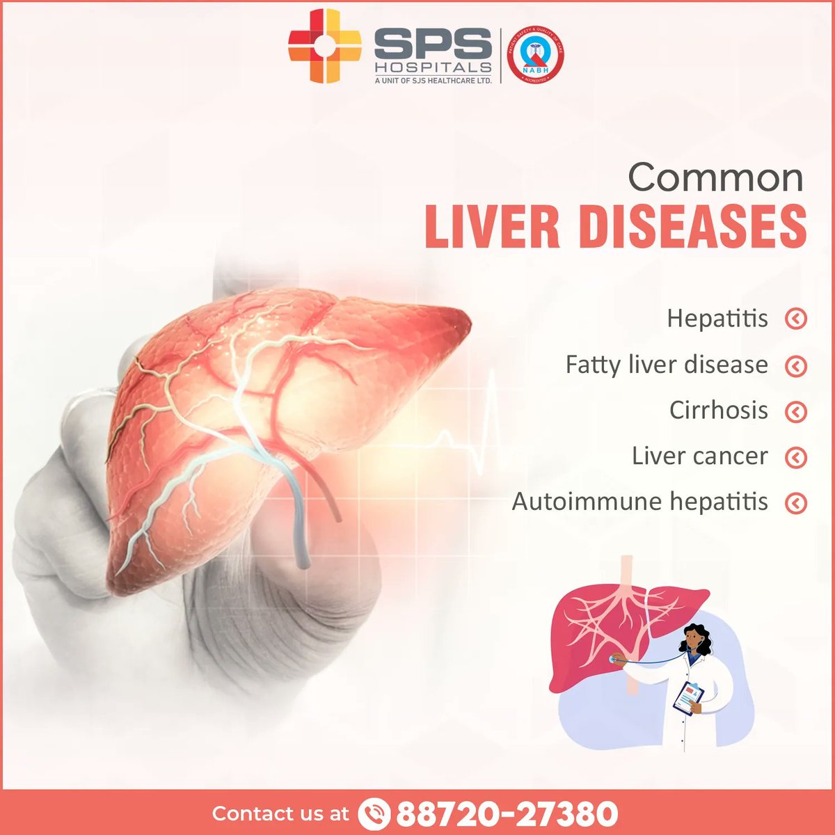 Is your liver at risk? Stay informed about the most common liver diseases. Early detection can make all the difference! 

#LiverHealth #worldliverday #spshospitals