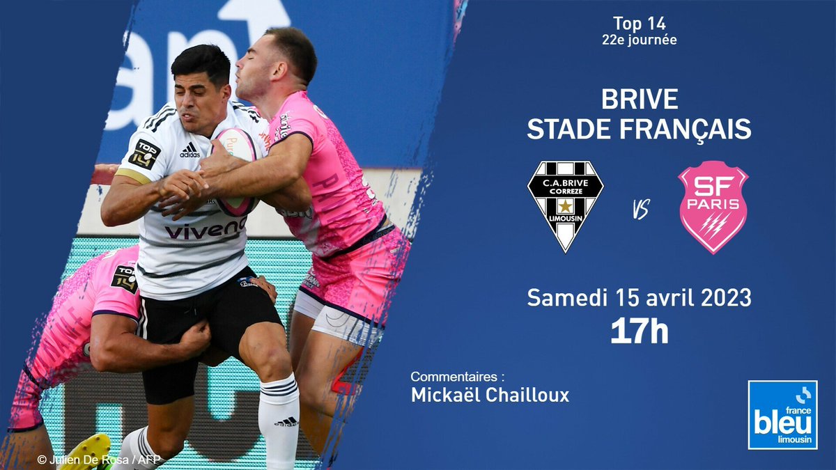 icilimousin's tweet image. Alors que le basket fête son titre européen de 1993 à Beaublanc, les rugbyman de Brive, anciens champions d'Europe en 97, luttent pour le maintien face au Stade Français. Une victoire est-elle possible ? Suivez-nous dès 16h50 ! #Rugby #CABSFP #FBSport 
▶️ francebleu.fr/limousin