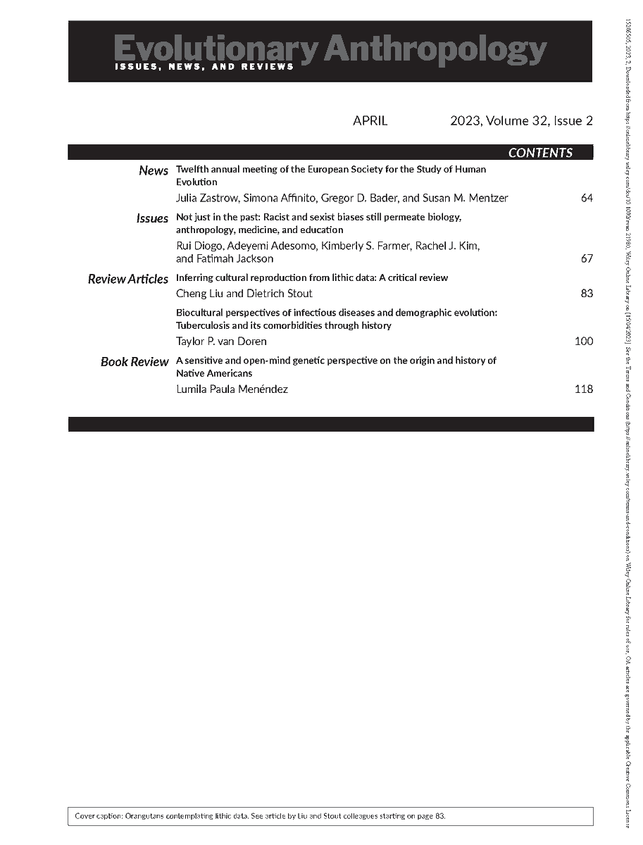 Evolutionary Anthropology tweet media