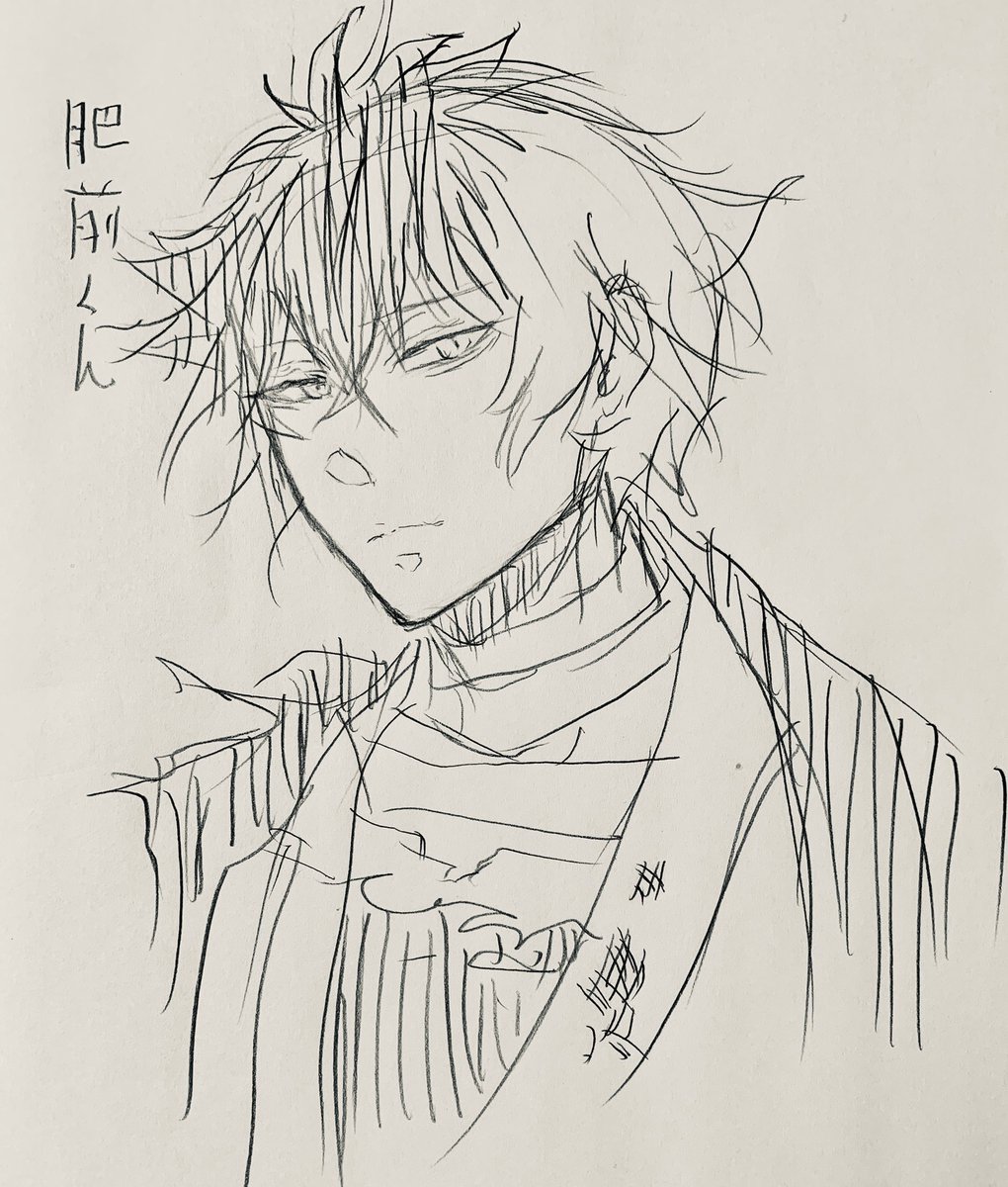 利き手じゃないほーの手で描きました 