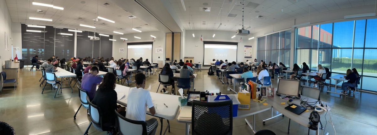 Academic Excellence at its finest! We have a total of 76 students who’ve reported to the NGC this Saturday to prepare for the AP Human Geography or AP Spanish Exam. So proud of you students, Ms. Gonzales, and Mr. Zanin!