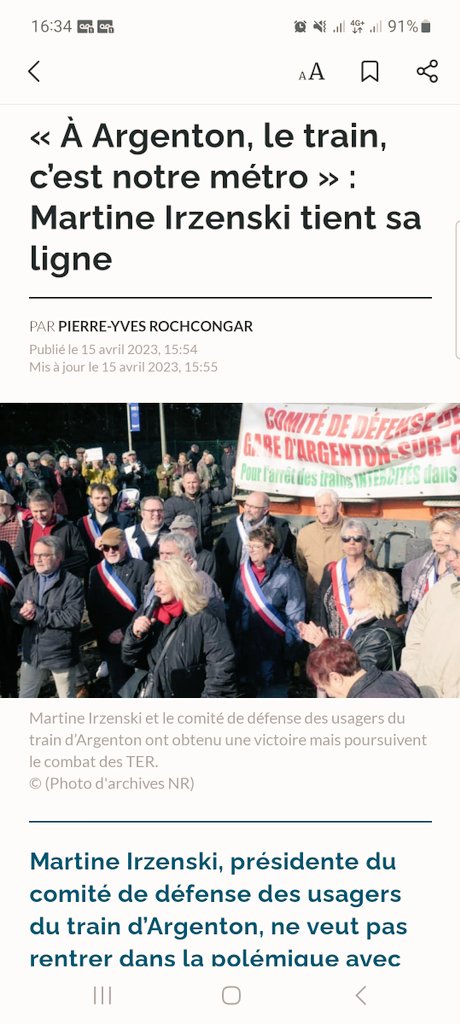 garedargenton's tweet photo. [ Vu sur La Nouvelle République ]

« À Argenton, le train, c’est notre métro » : Martine Irzenski tient sa ligne

https://t.co/zgXVVsyx4R https://t.co/pKVKqcyevw