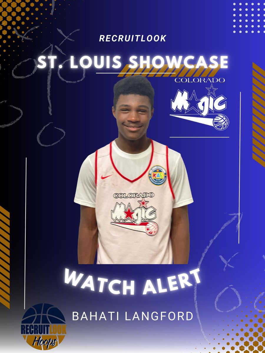 🚨Watch Alert🚨

Bahati Langford F Colorado Magic 14U 
is strong, tall athletic slashing forward. Highly effective floater game. Dominant Rebounder. Scores in traffic with ease. Good ball handler. Grabs rebounds and pushes in transition for score or assist.

#RLHOOPSJR