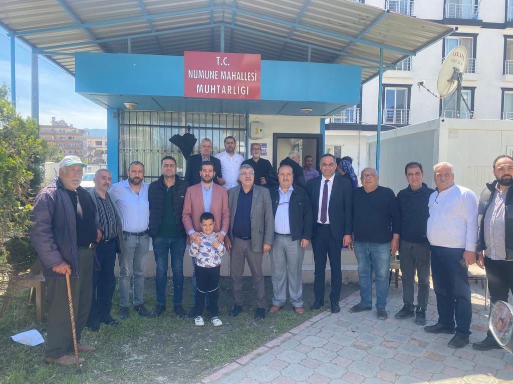 sencercem's tweet photo. CHP İl başkanımız,Milletvekili adayımız,İskenderun İlçe başkanımız ve İl yönetici arkadaşlarımızla Numune Mahallesi muhtarı Ethem Ayseki’ye ziyaret gerçekleştirdik.Numune mahallesi sorunları hakkında konuştuk.
#GeliyorGelmekteOlan https://t.co/O1yub7fRSu