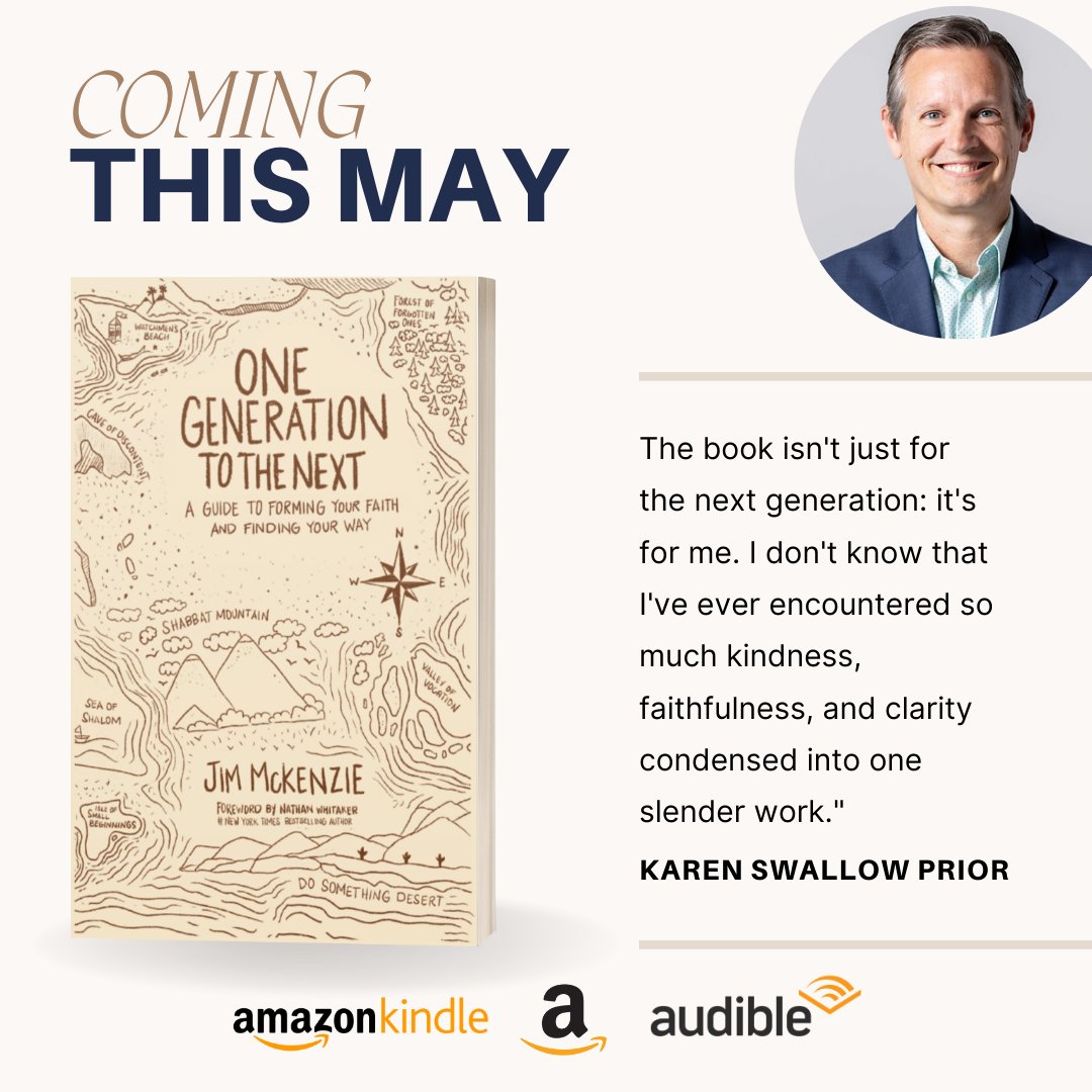 Looking forward to getting my hands on a paper copy of this one! As I read the digital prerelease, highlighting just isn't the same. Thanks <a href="/jcmckenzie/">Jim McKenzie #OneGenerationBook</a> for this wisdom.