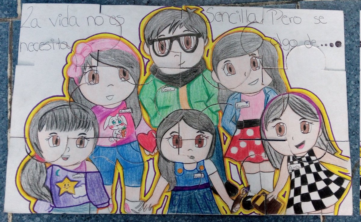 Me dibujaron y se siente bien ☺️