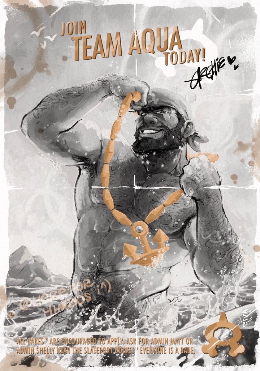 𝐀𝐇𝐎𝐘!

𝐌𝐞𝐞𝐭 𝐀𝐫𝐜𝐡𝐢𝐞. 𝐇𝐞'𝐬 𝐠𝐨𝐭 𝐤𝐢𝐥𝐥𝐞𝐫 𝐦𝐮𝐬𝐜𝐥𝐞𝐬 𝐚𝐧𝐝 𝐚𝐧 𝐚𝐠𝐠𝐫𝐞𝐬𝐬𝐢𝐯𝐞𝐥𝐲 𝐩𝐫𝐨-𝐞𝐧𝐯𝐢𝐫𝐨𝐧𝐦𝐞𝐧𝐭 𝐩𝐡𝐢𝐥𝐨𝐬𝐨𝐩𝐡𝐲. 𝐓𝐡𝐢𝐧𝐤 𝐲𝐨𝐮 𝐠𝐨𝐭 𝐰𝐡𝐚𝐭 𝐢𝐭 𝐭𝐚𝐤𝐞𝐬 𝐭𝐨 𝐛𝐞 𝐨𝐧 𝐓𝐞𝐚𝐦 𝐀𝐪𝐮𝐚? 𝐈𝐧𝐪𝐮𝐢𝐫𝐞 𝐰𝐢𝐭𝐡𝐢𝐧.