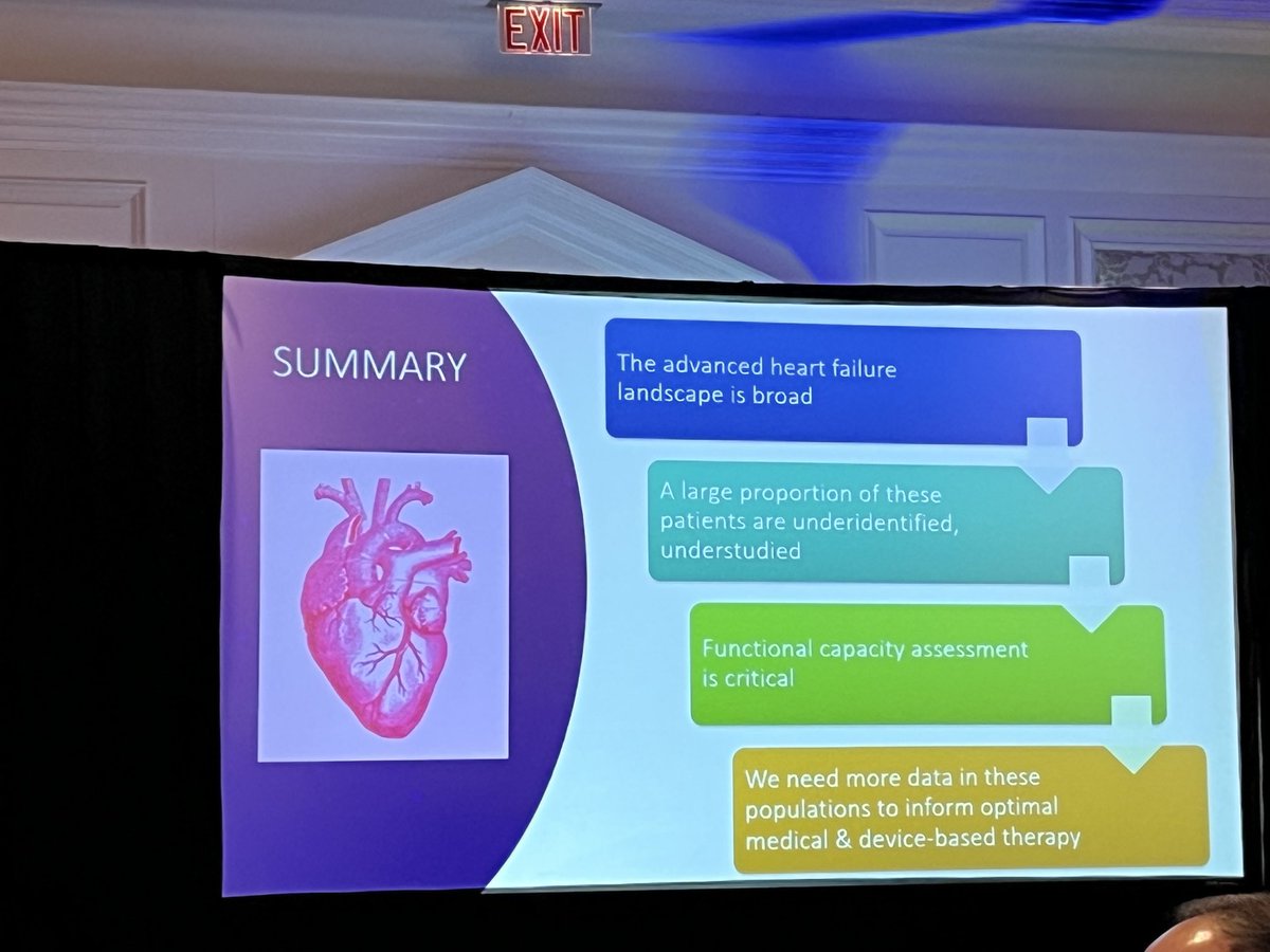ShashankSinhaMD's tweet photo. The phenomenal @dranulala teaching us #WordsMatter #HeartFunctionNotFailure #InovaAHF2023 #JCFFamily @robmentz @vbluml @AndrewJSauer @DrMarthaGulati @ShelleyZieroth @QuentinYoumans @amorrismd @rcstarling https://t.co/roEwjxhvii