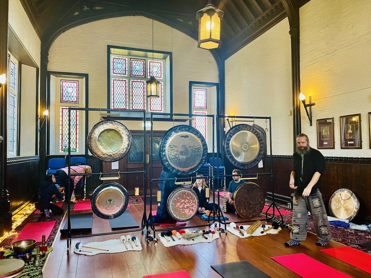 Wow the Gong Spa workshop today at beautiful Wythenshawe Hall was sublime ! One hour of peace and deep relaxation to the sound of gongs played by the master himself Martyn Cawthorne .What’s not like !
Back again on the 1st of July 🌸