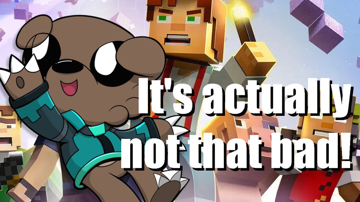 TheGamedawg's tweet photo. The review of Minecraft: Story Mode is finally complete!
Join me as we take a deep dive into one of this series' most unique projects!

RTs are greatly appreciated!  This vid couldn't have been made without you all!

#Minecraft #MinecraftStoryMode #MCSM

https://t.co/ULFe8IJS9C https://t.co/BHS5kbTQWv