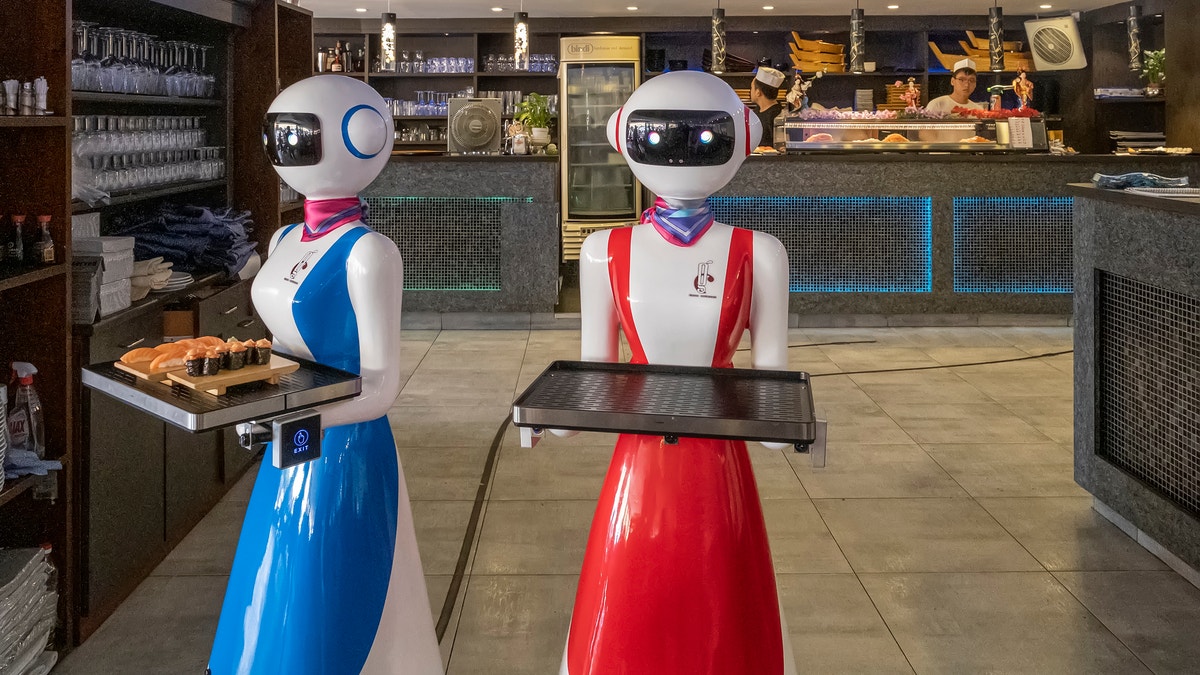 SpirosMargaris's tweet photo. From #Robot #Waiters to #FullyAutonomous Restaurants, 

the #Future of Food Is Here and Thriving 

https://t.co/6GXZjNA4F4 #fintech #AI #artificalintelligence #MachineLearning #robotics @burkecpb #futureofwork @YahooFinance https://t.co/9W0XEvFyah