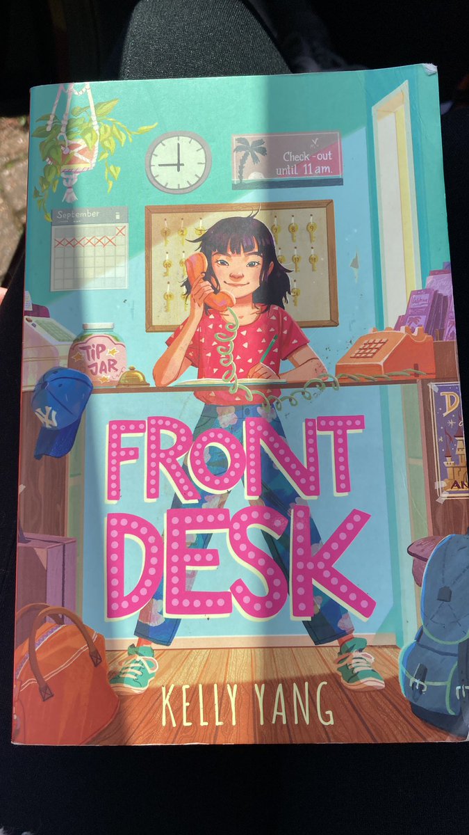 Just finished reading #FrontDesk by @kellyyanghk and it’s easily one of the best MG novels I’ve read.
Fellow #SchoolLibrarians, make sure to have at least one copy on your shelves. This one’s a good one!
#MustRead #MiddleGradeNovel