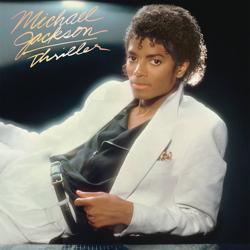 Saw a Tiktok that said MJ wore a hoodie on the Thriller cover album so I had to look for myself…. this man is IN A ZIP UP HOODIE WITH A SUIT JACKET ON 💀