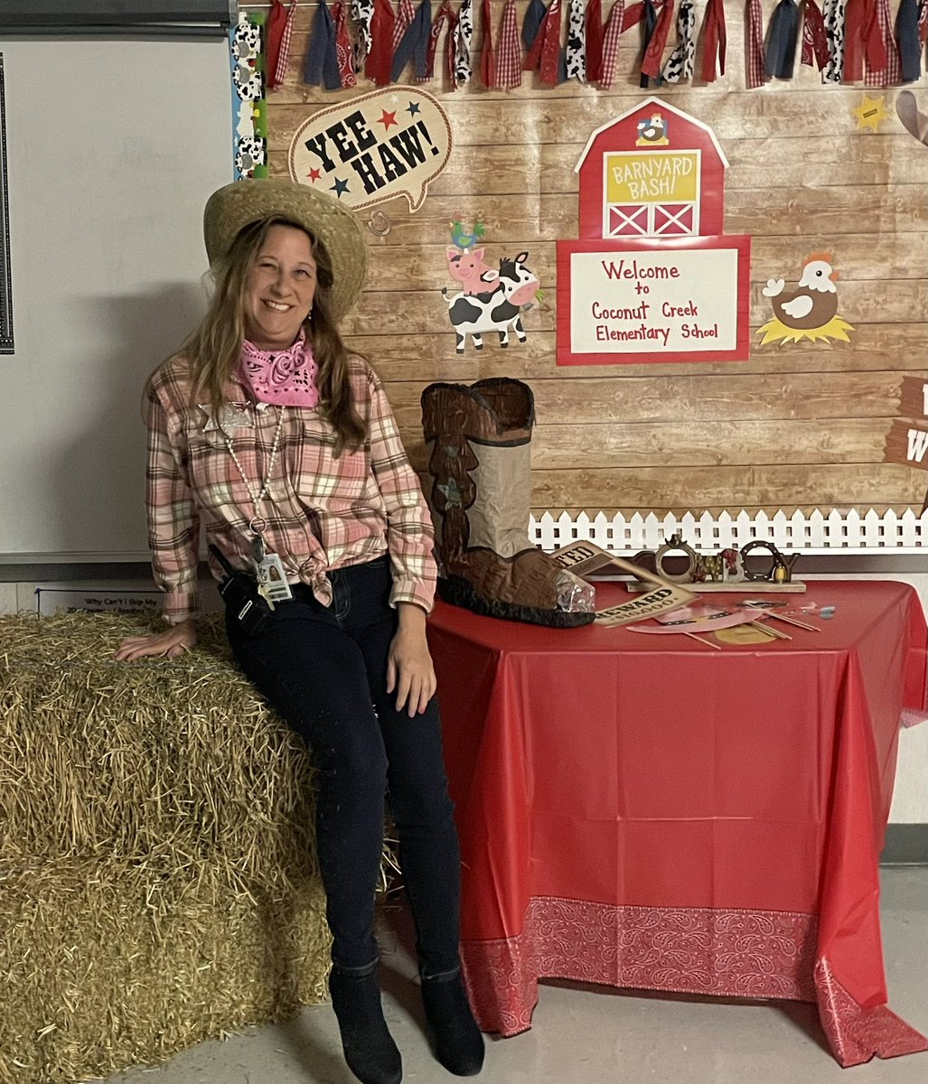 RothackerReads's tweet image. My eighth annual Kindergarten Roundup. Yee-haw! What a great group of kids, families and staff! @CoconutCreekES