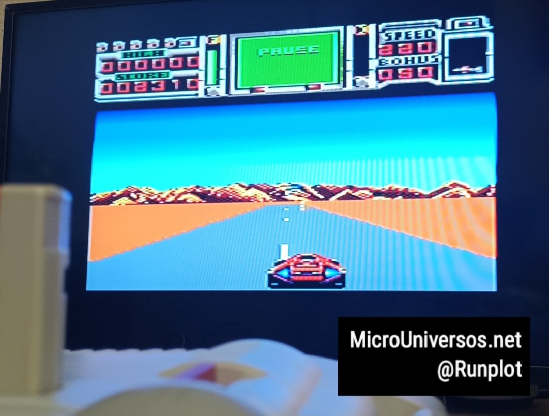 Runplot's tweet photo. Sesión de #Retrogaming con la consola #Amstrad #GX4000 !!!
#retrogamer #retrogames
#Titus #FireAndForget2 https://t.co/VgPiNRrRoM