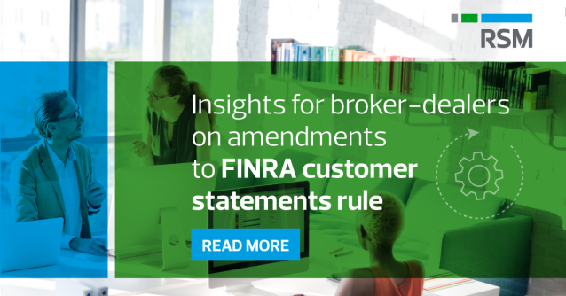 Here's what #BrokerDealers need to know about amendments to FINRA Rule 2231, which will take effect next year ➱ rsm.buzz/3MLIWwz