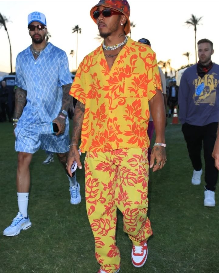 LH44_Lisa's tweet photo. Lewis ๐ฅ @ #COACHELLA2023 ๐ฅ with Daniel, Miles & #Prologic https://t.co/jxN0ooyG06