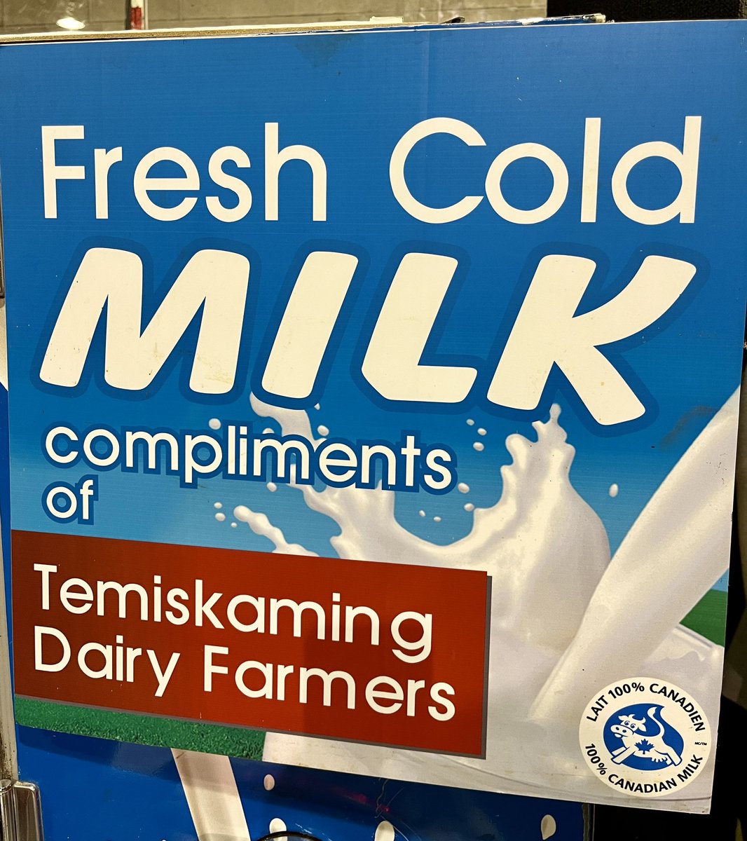 That’s a wrap on the 2023 Earlton Farm Show - 230 litres of chocolate milk handed out at the <a href="/OntarioFarms/">Ontario Federation of Agriculture</a> booth, thanks to support from the Temiskaming Dairy Farmers.  Another great event, thanks to all the volunteers who plan this show, see you next year!
