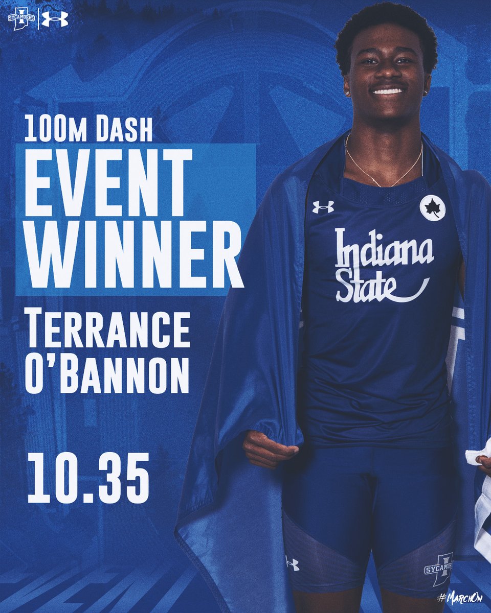 IndStXCTF's tweet photo. 📷 finish in the men's 100, two-tenths of a second separate the top nine

𝐌𝐄𝐍'𝐒 𝟏𝟎𝟎𝐌
🥇 @TerranceOBannon - 10.35 (meet record)
4️⃣ @NoahMalone13 - 10.41
8️⃣ @Zayprimo1k - 10.49
9️⃣ @daunte_majors - 10.54

#MarchOn | #StayRooted https://t.co/XYFwimIGci