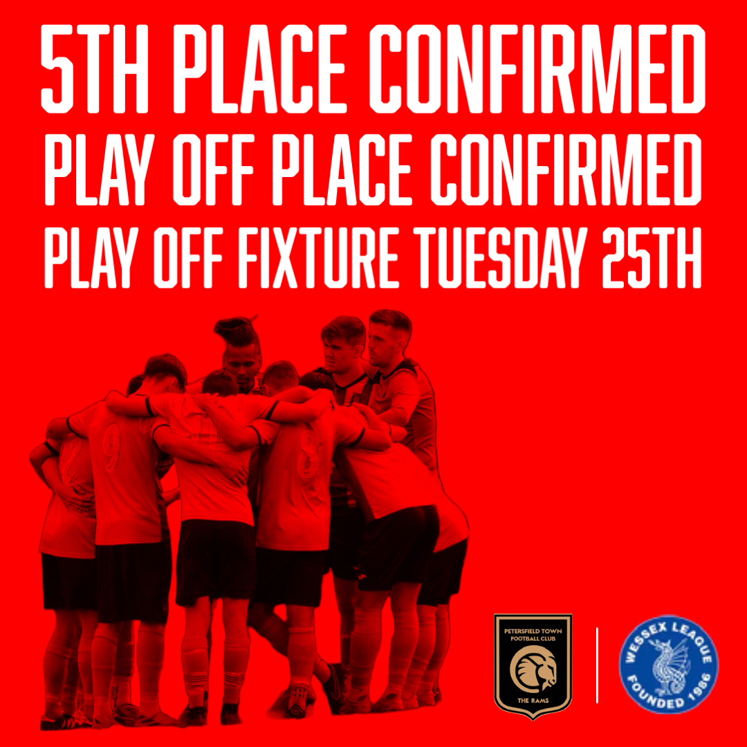 PTFCTheRams's tweet photo. 👀 | PLAY OFFS CONFIRMED

5th place confirmed, play off place confirmed, opponent stlll TBC. First Top 5 finish since 2015 ✔️ 

#uptherams https://t.co/OIyNEeYqZu