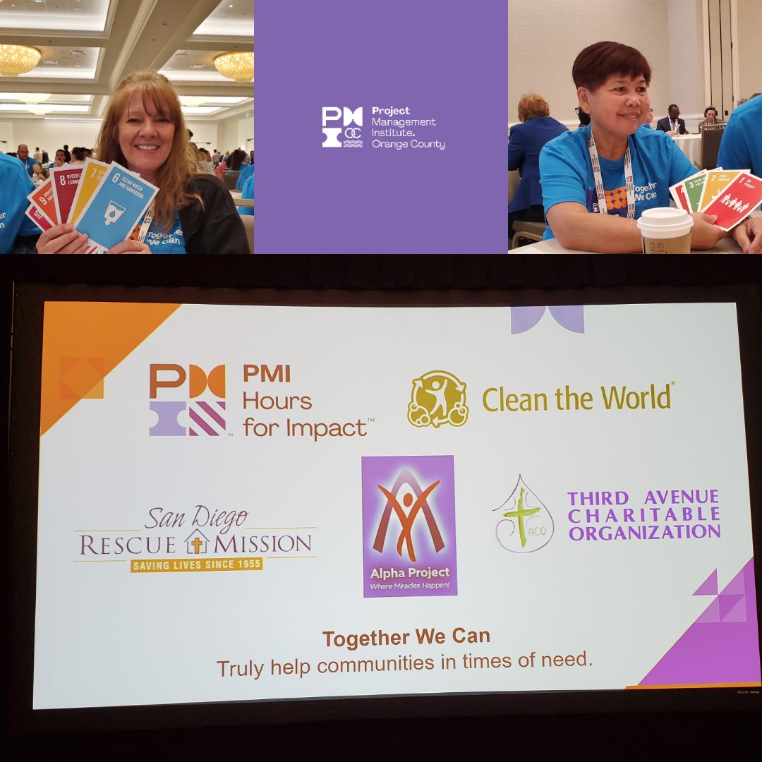PMIOC's tweet photo. We sent some of our Board of Governors to the PMI North America's Leadership Meeting this weekend. It's been a weekend of learning and networking with other chapter leaders. 
#nalim2023 #pmioc #projectmanagement https://t.co/Wa7C0EZvQf