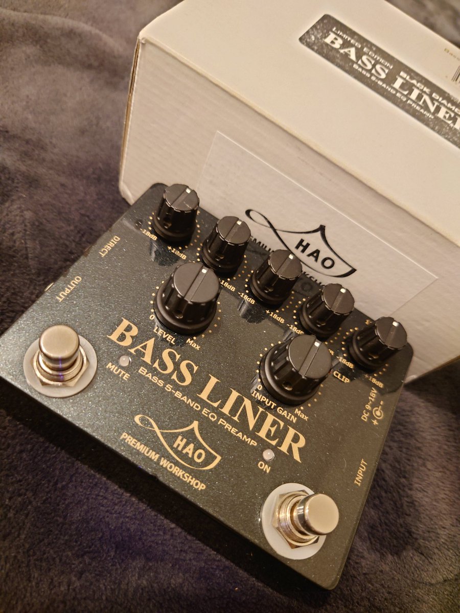 Bass5Low's tweet photo. マイニューギアしてしまった… https://t.co/sVfX6yHrI1