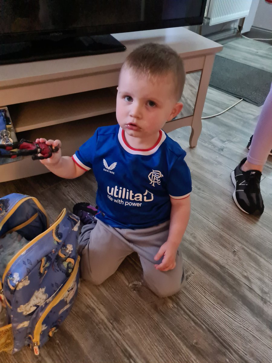 Cairnlodge1's tweet photo. We are @RangersFC #RangersFC #Blye #Grandson #Family #Kids #Grandsons 💙⚽🤣😇👁️🗨️✝️💙🇬🇧 https://t.co/6nYkMw93ZS