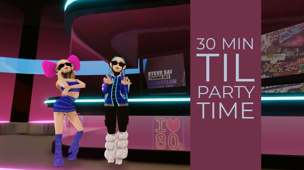 ASP3N_eth's tweet image. Tell your friends! It&apos;s almost time. @gossapegirl-s let&apos;s go to @SugarClub_ and party with @SteveSaiko . 🫶
.
.
@729cubes @8ritny @HannaLitzbarski @nastiehr @agika_eth @Lyzbeth_666 @DCLMETATIGER @SurdegenS @zhestrec @Rishi10561916 @DJTRAXNFT @MAMATRAXdcl