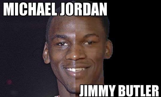 NBAMemes's tweet photo. Jimmy Butler during playoffs time: https://t.co/5ahxaJjK1z