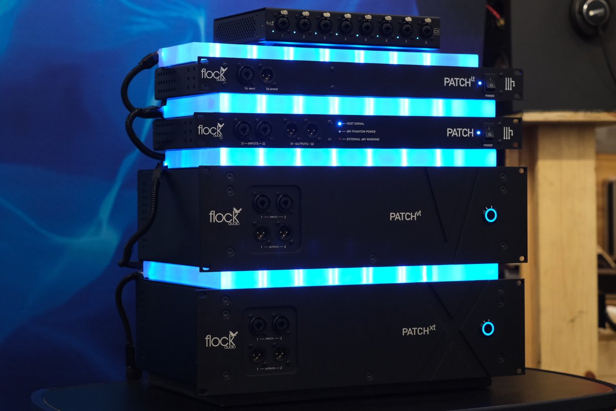 Lots of hype at the @NAMMShow about our friends at @FlockAudio. The new Patch VT and Patch CX are filling out the brand's lineup and giving studio owners exactly what they need. More here: bit.ly/PATCHVTCX