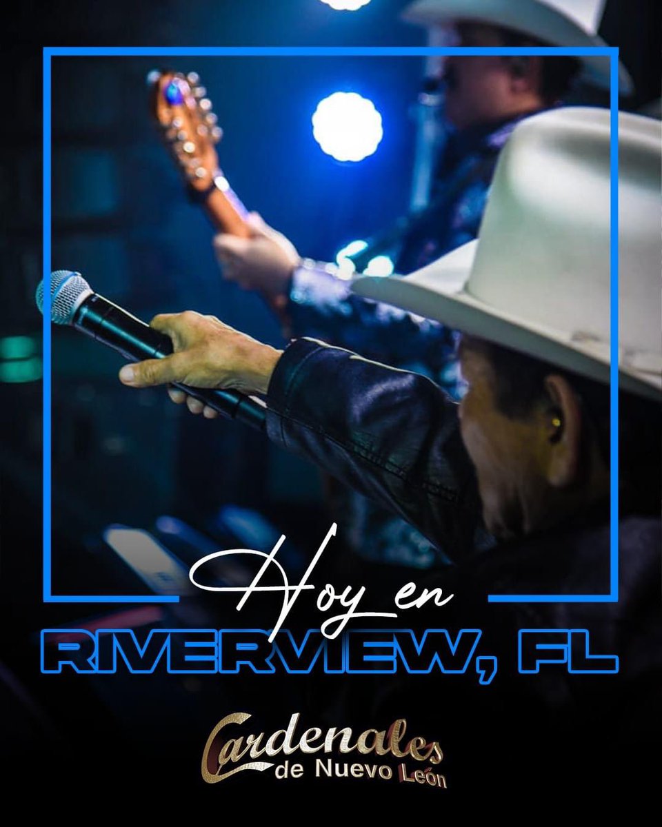 Toda nuestra gente de #Riverview, #Florida, ¿ya están listos?
¡Nos vemos hoy! #FortalezaTour2023